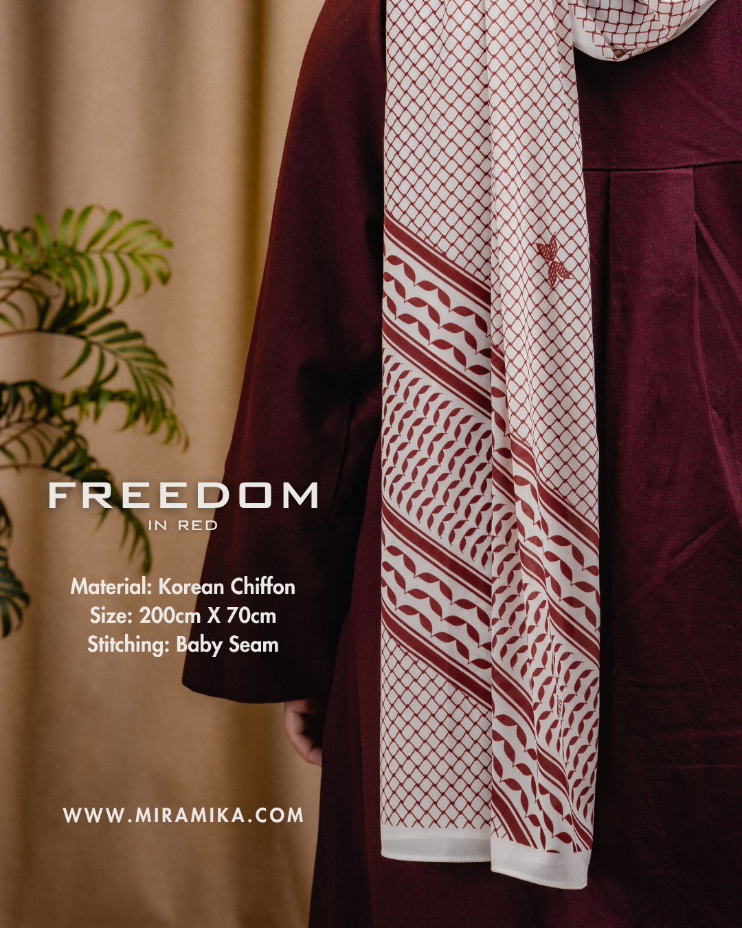 FREEDOM in Red (PRE-ORDER CLOSED)