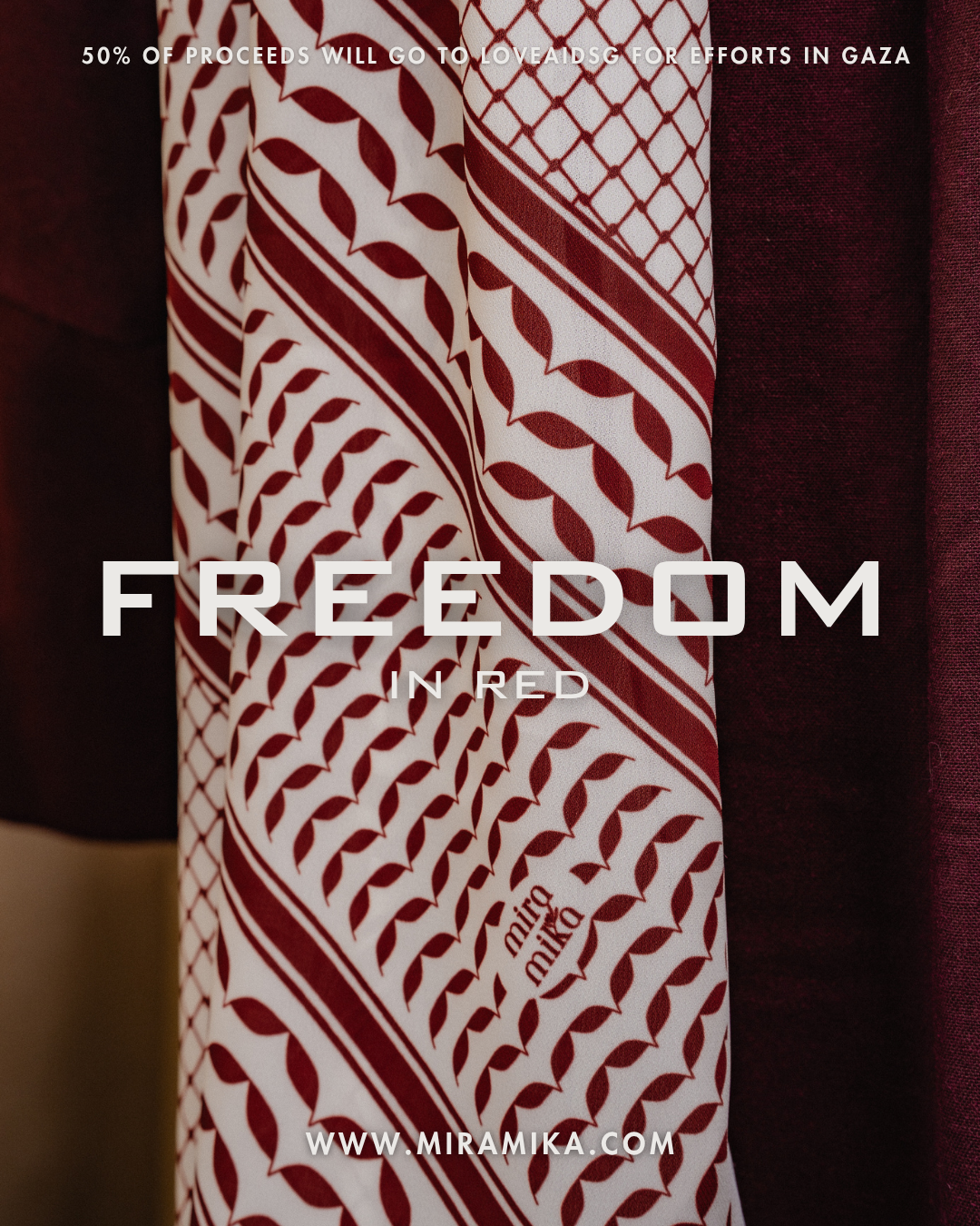FREEDOM in Red (PRE-ORDER CLOSED)
