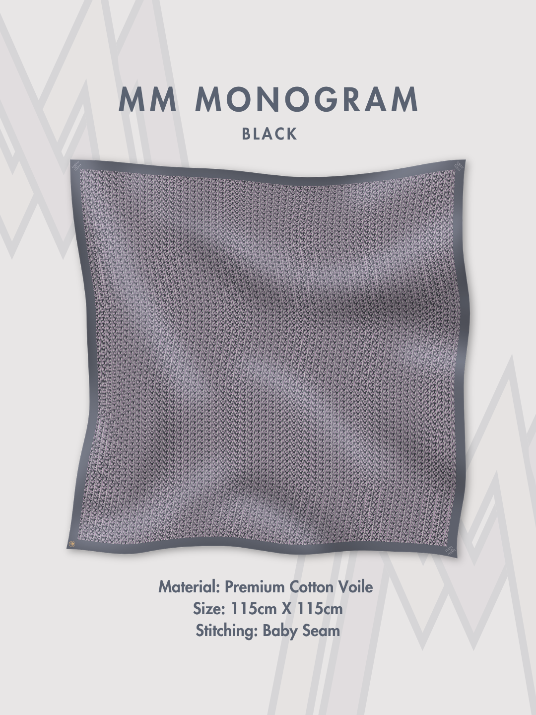 MM Monogram in Grey