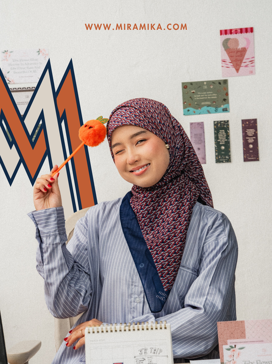 MM Monogram in Orange